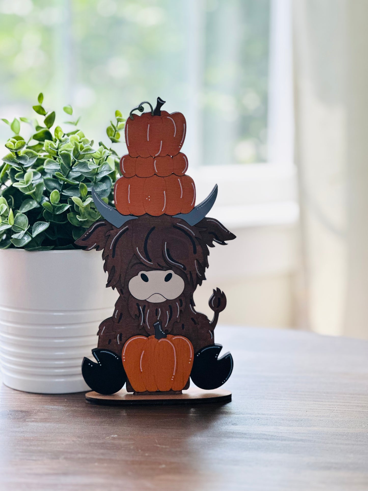 Fall Highland Cows