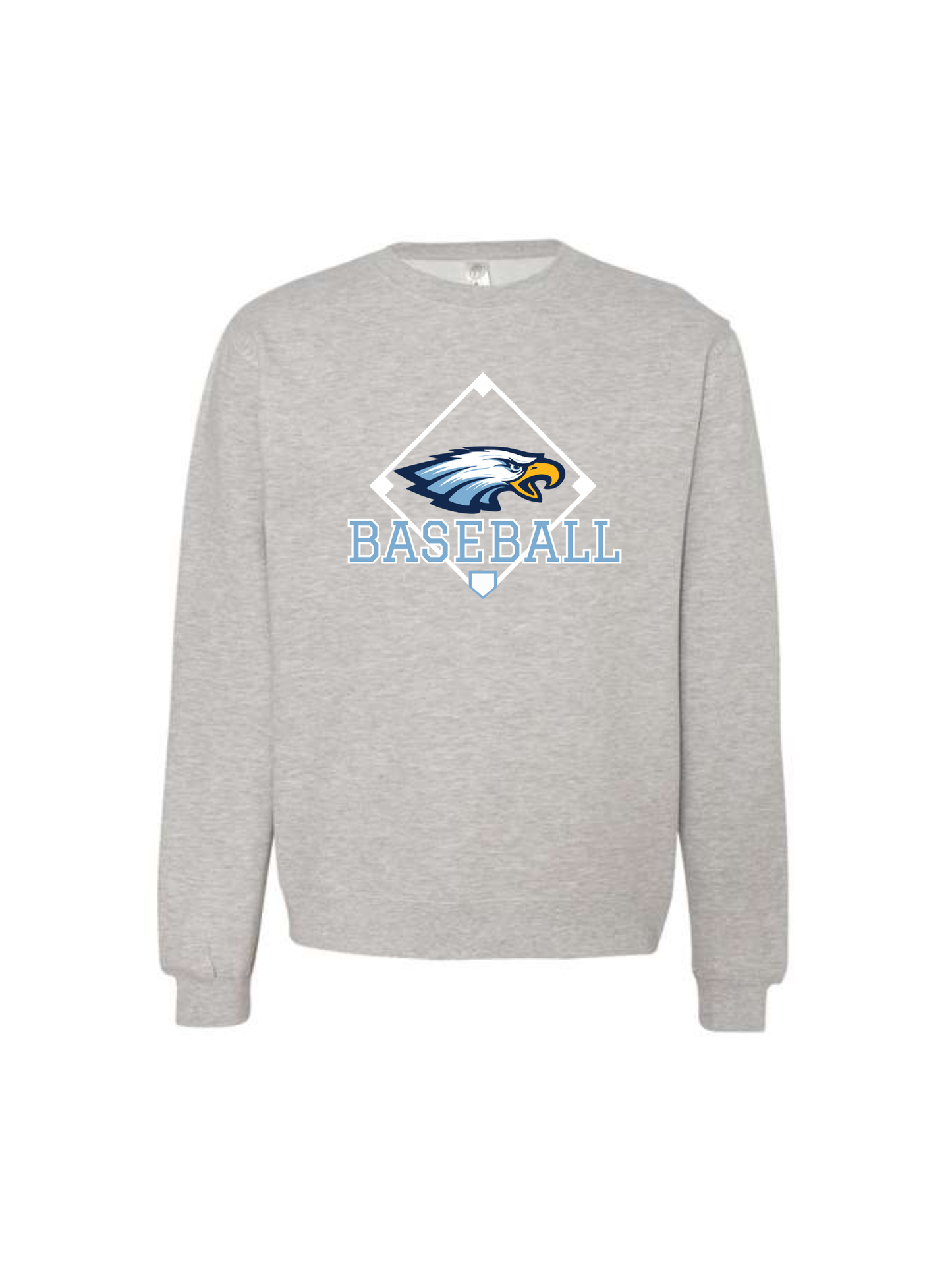 Baseball Crew Neck Sweatshirt