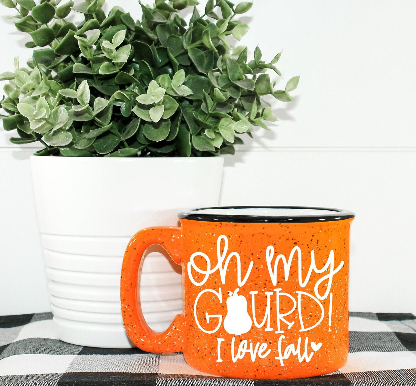 Oh My Gourd, I Love Fall Campfire Mug