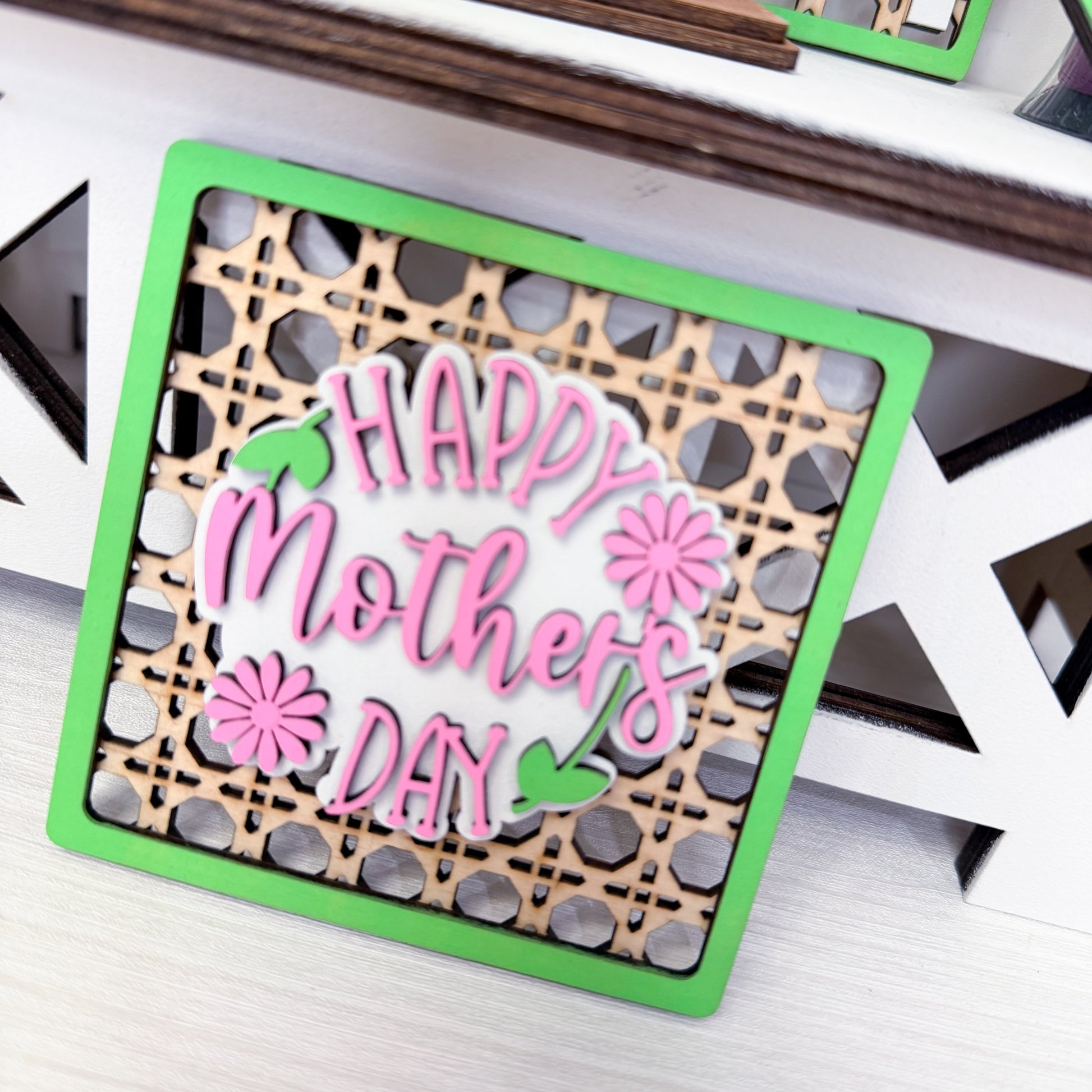 Happy Mother's Day wood sign Ratton Design