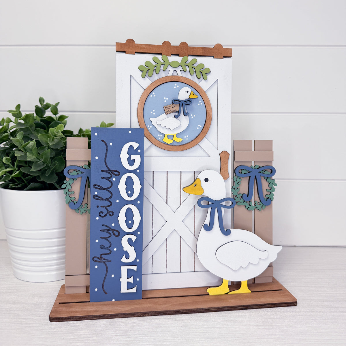 Silly Goose Barn Door Interchangeable