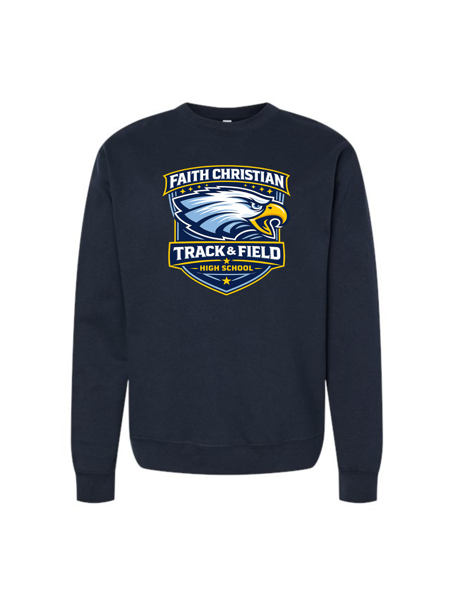 Track and Field Crew Neck Sweatshirt