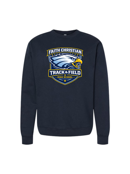 Track and Field Crew Neck Sweatshirt