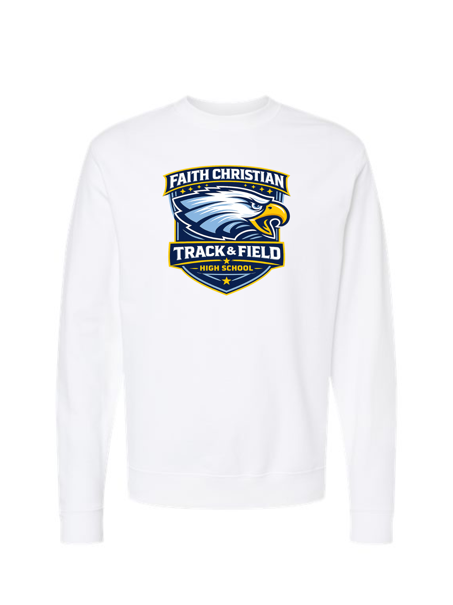 Track and Field Crew Neck Sweatshirt
