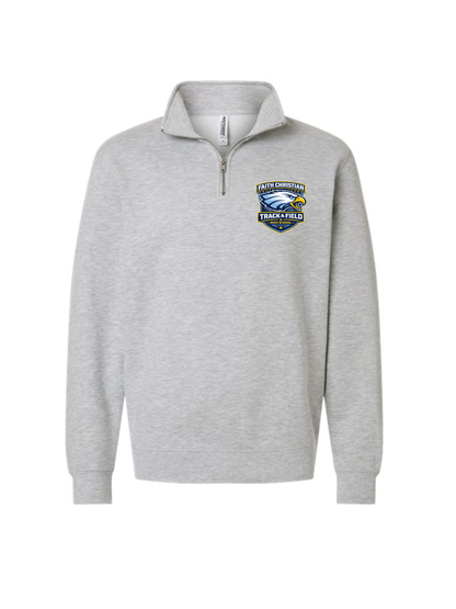Track and Field Quarter Zip Pullover