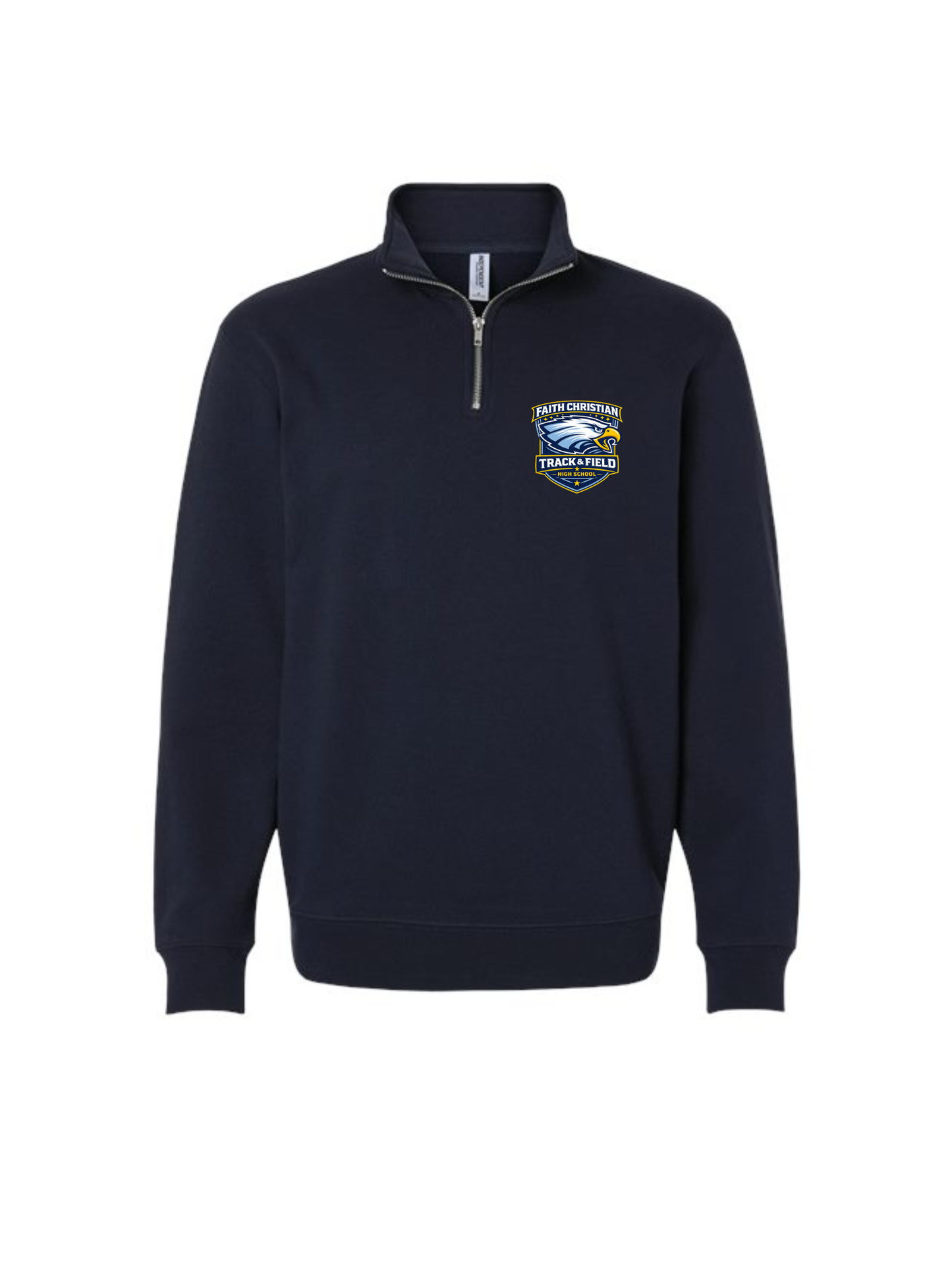 Track and Field Quarter Zip Pullover