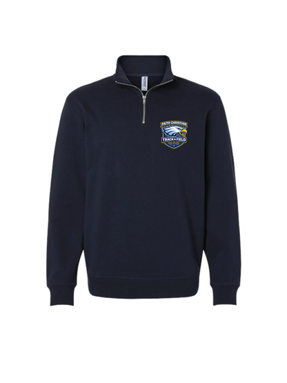 Track and Field Quarter Zip Pullover
