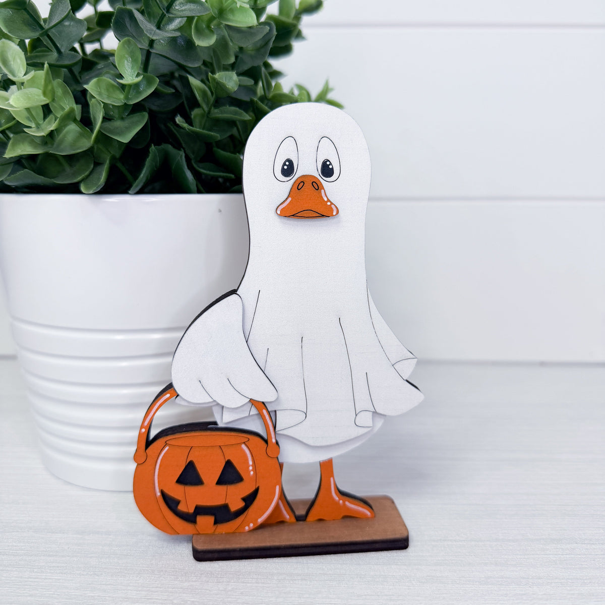 Halloween Goose Shelf Sitters