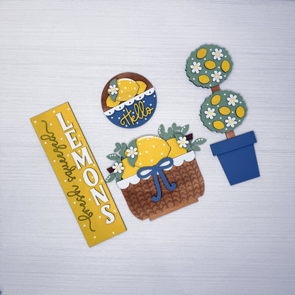 Fresh Squeezed Lemons Barn Door Interchangeable