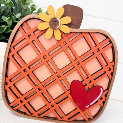 Decorative Wooden Pumpkins