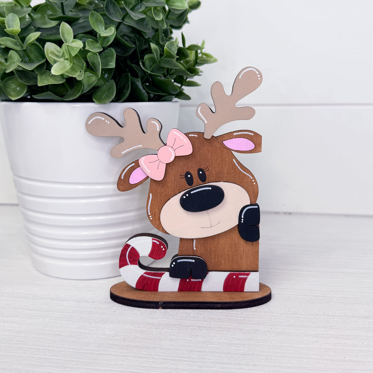 Christmas Reindeer Candy Shop Shelf Sitters