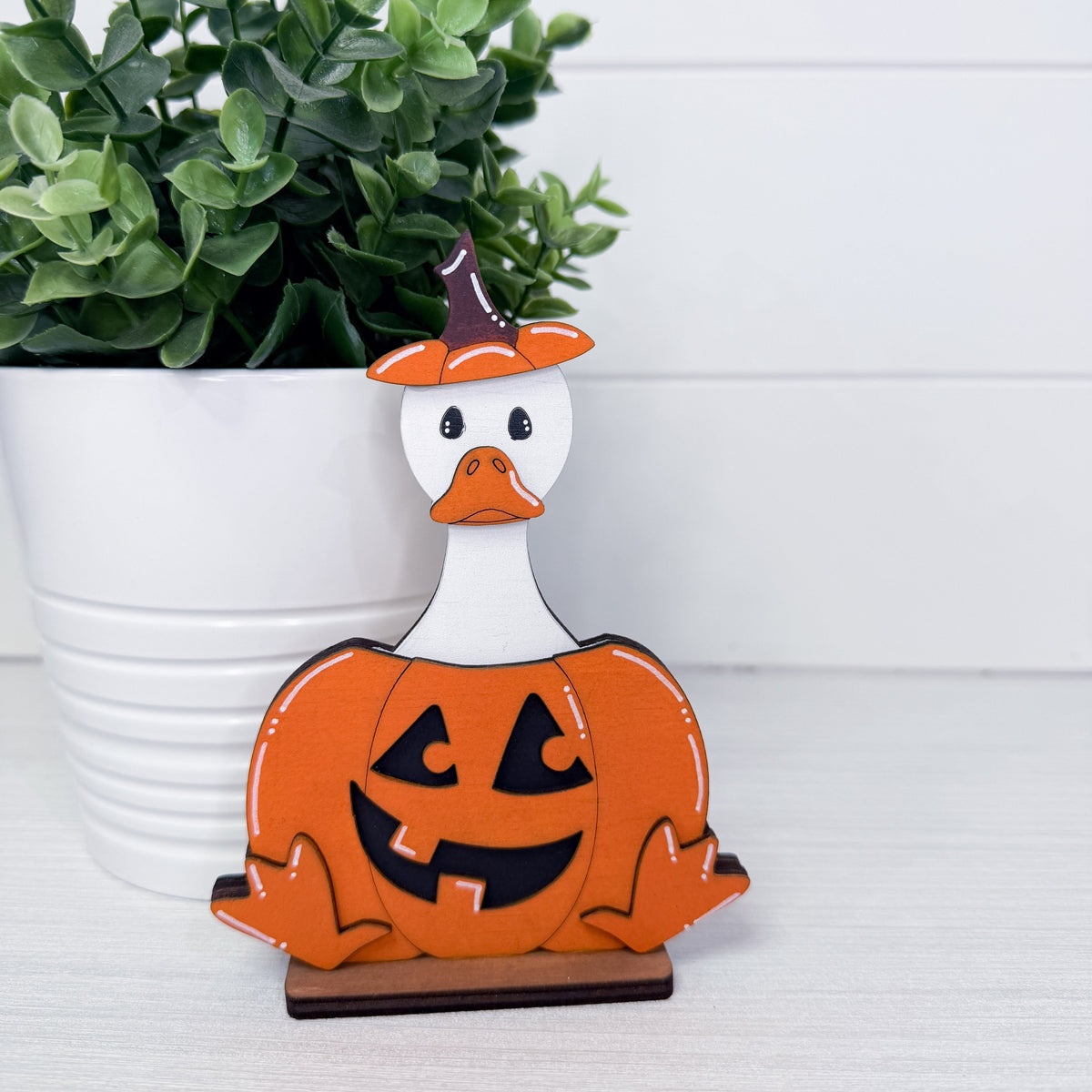 Halloween Goose Shelf Sitters