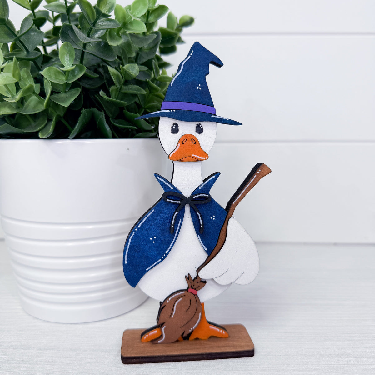 Halloween Goose Shelf Sitters