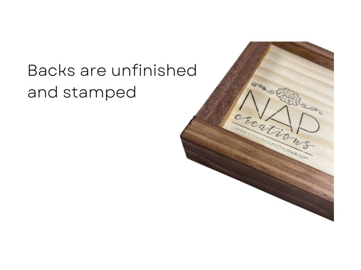 Santa Kissing a Reindeer Wood Sign