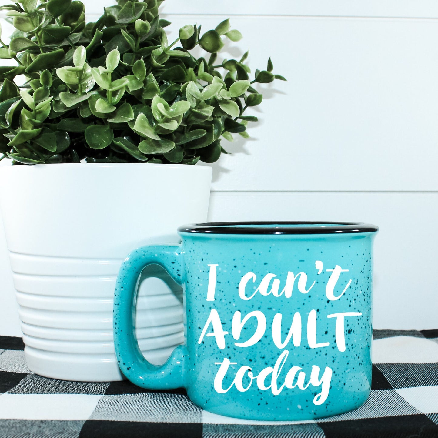 I Can't Adult Today Campfire Mug