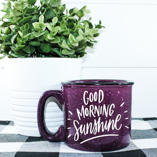 Good Morning Sunshine Campfire Mug